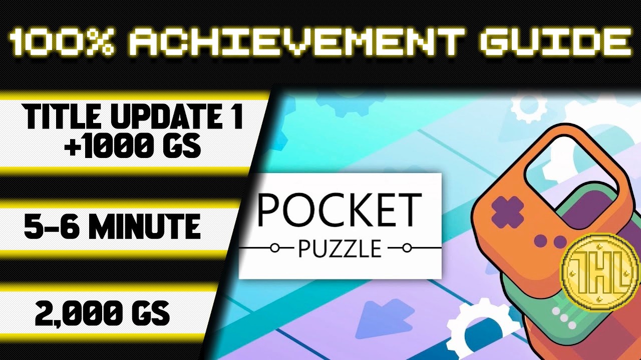 Прохождение игры Pocket Puzzle Title Update 1 на 100% * 1000 GS за 5-6 минут *