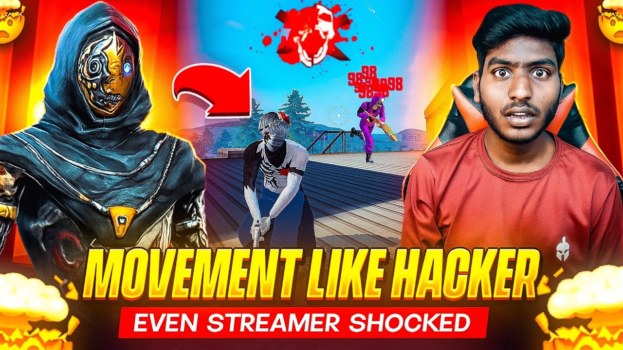 I Broke All Movement Limits LIVE 😱💥 Then This Happened! The Smoothest Movement - Free fire TELUGU 