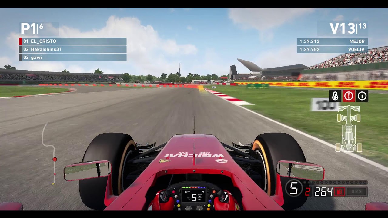 GP DE CHOQUES // GP GRAN BRETAÑA CAMPEONATO F1 14