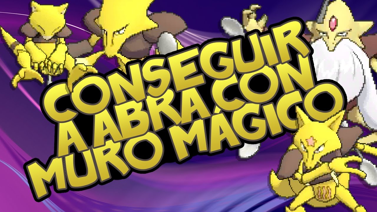 Tutorial Pokémon Sol y Luna: Conseguir a Abra con Muro Mágico