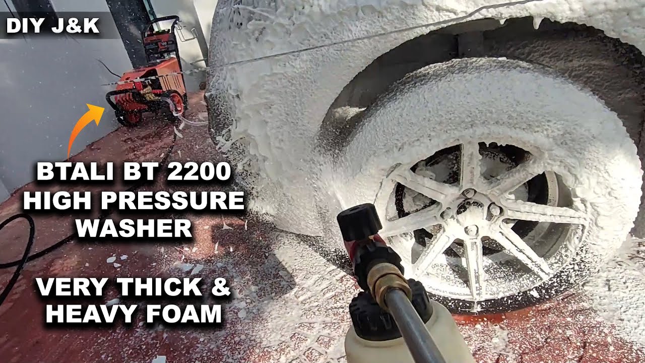 Part-II Btali BT 2200 HPW Commercial high pressure washer | First Use & Testing