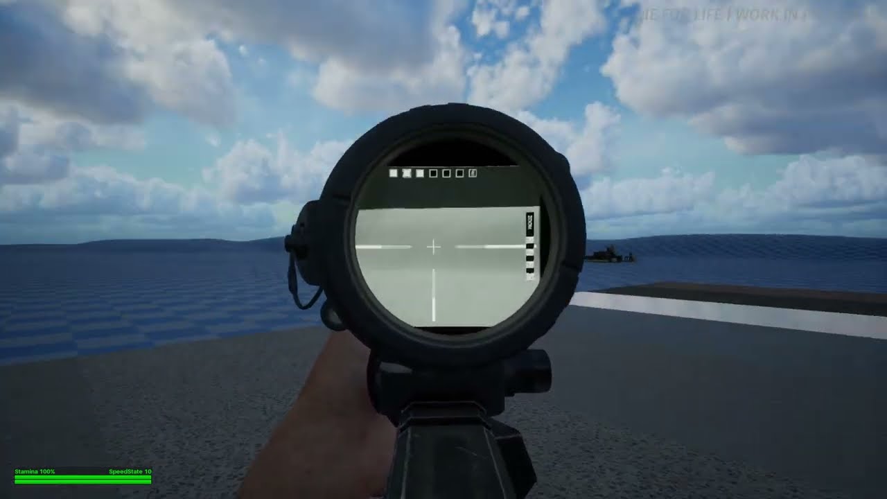 DFL | UE5 Realistic Thermal Scope W.I.P