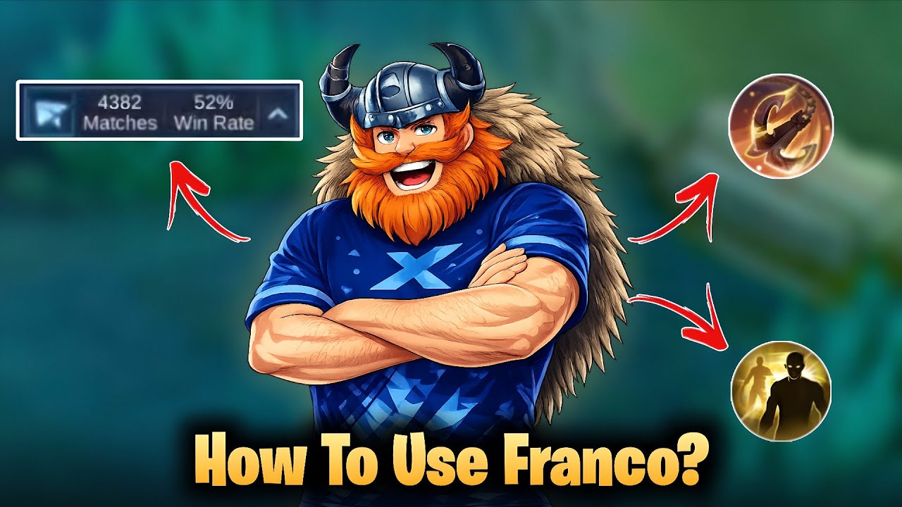 HOW TO USE FRANCO?✅  (NO CUT) | MOBILE LEGEND BANG BANG 