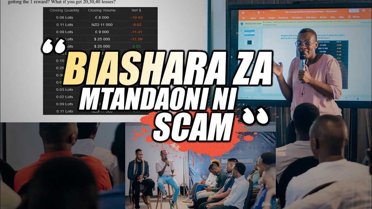 Safari katika forex trading | mindset | Dealing with losses | profitability | women in trading