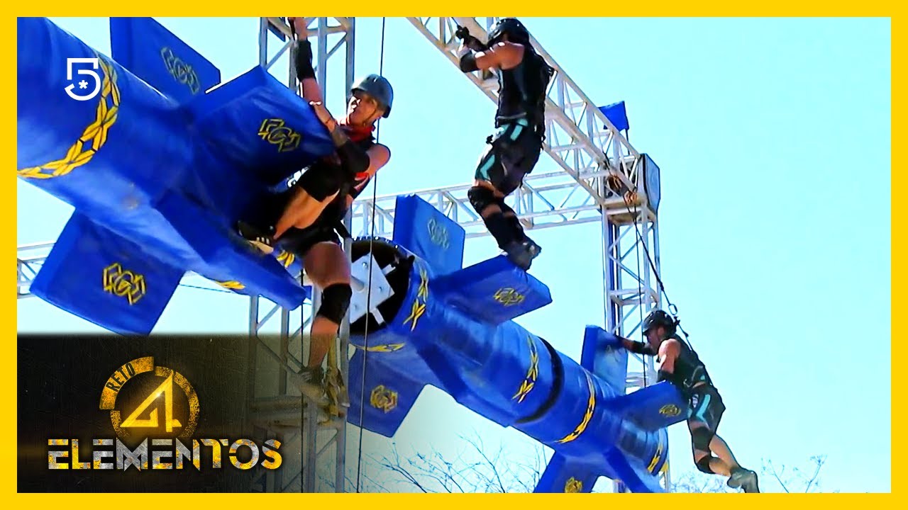Pista a&eacute;rea entre Aire y Agua | Reto 4 Elementos la liga extrema | El 5