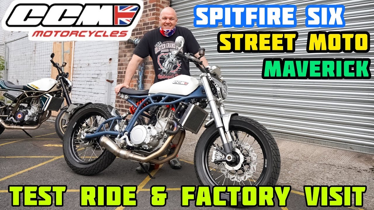 CCM Maverick - Spitfire Six - Обзор тест-драйва на дороге и посещение завода