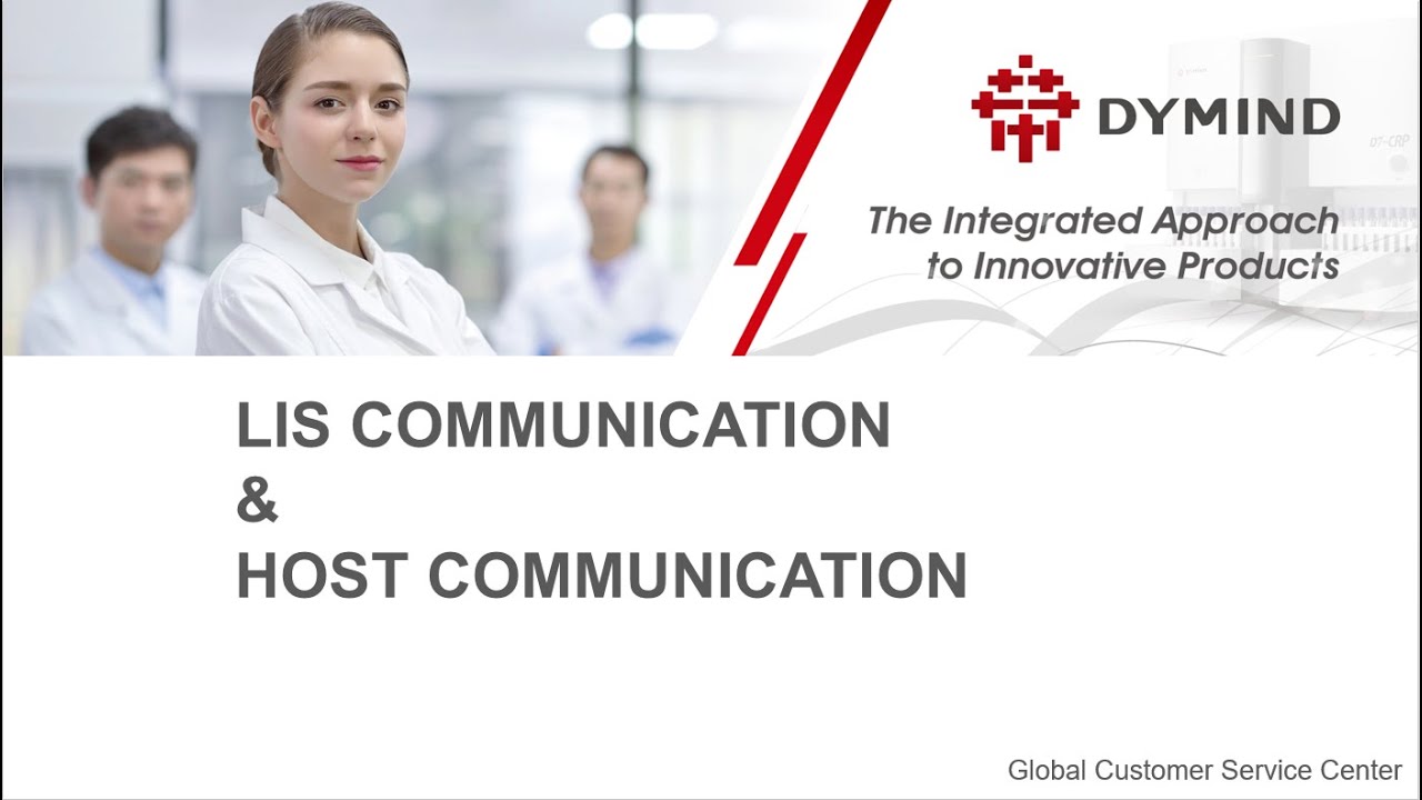 LIS COMMUNICATION and HOST COMMUNICATION COMPLETE SETTING