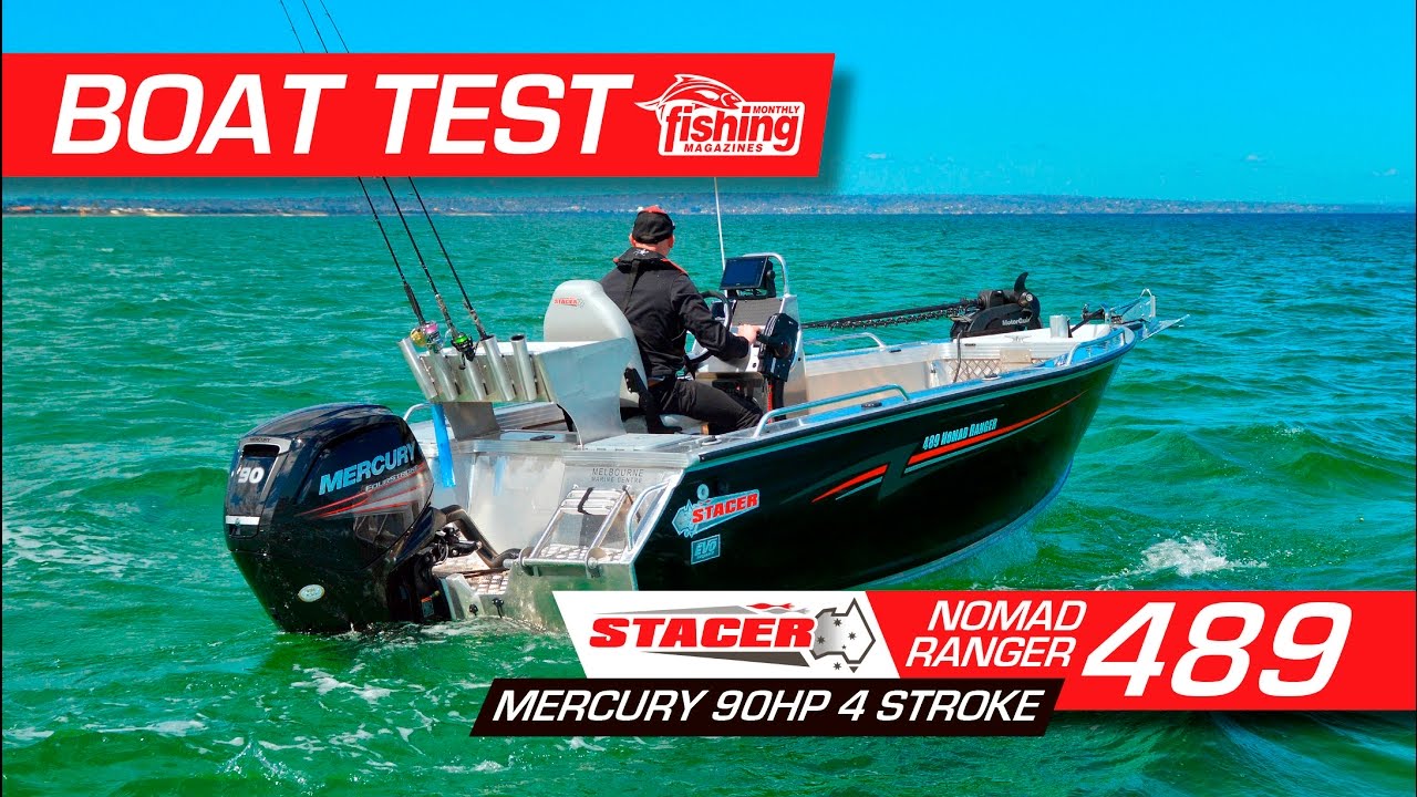Протестировано | Stacer Nomad Ranger 489 с 4-тактным двигателем Mercury мощностью 90 л.с.