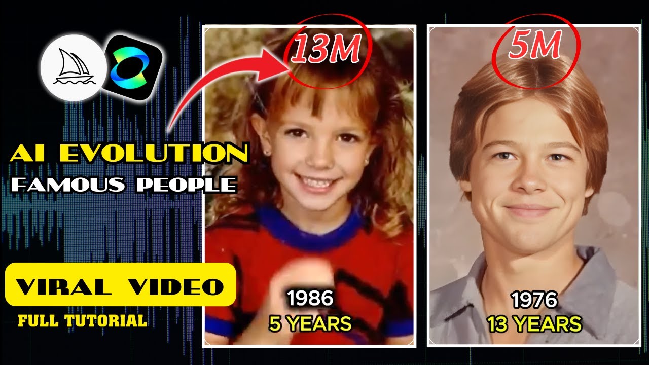 How To Make AI Evolution Of Famous People Videos | AI Video 2025