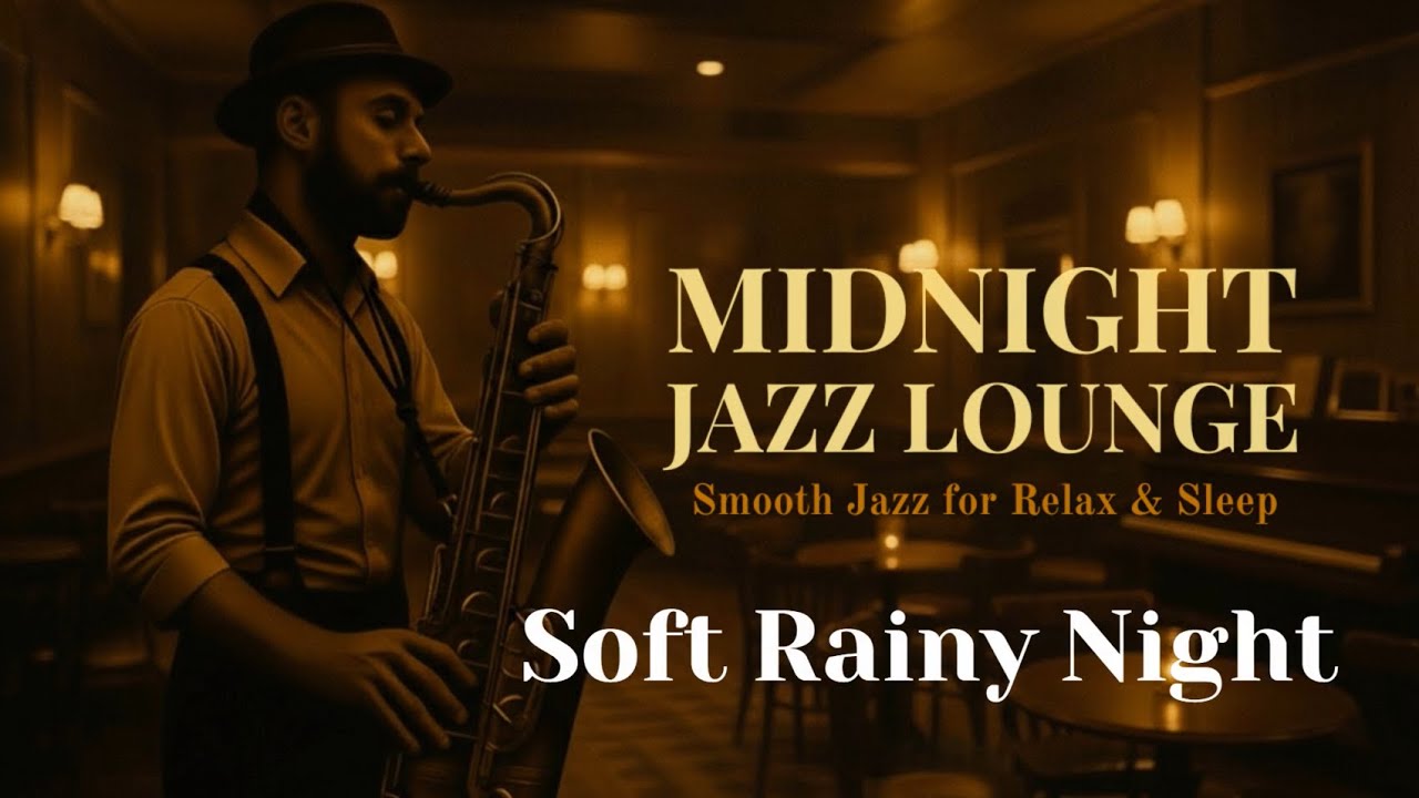 Soft Rainy Night Jazz | Midnight Jazz Lounge – Smooth Jazz for Relax & Sleep