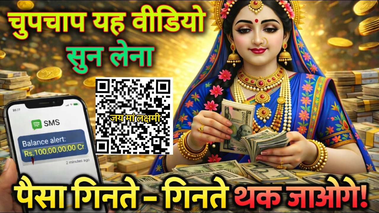 वीडियो देखते ही इतना पैसा आयेगा कि गिनते गिनते थक जाओगे..🌺maa Laxmi ka sandesh 🌺