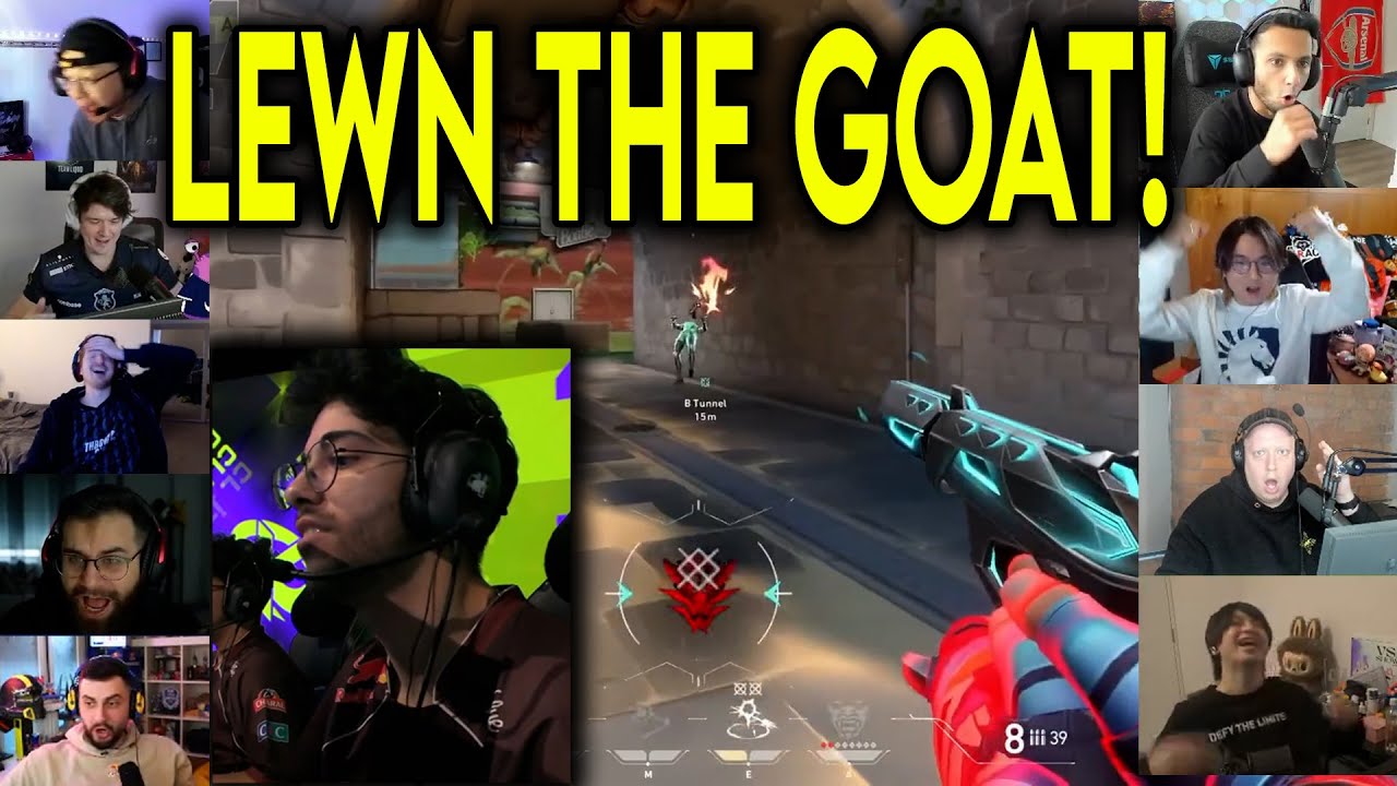 Valorant Streamers Reacts To KC LewN Insane 1TAPS 1v2 CLUTCH Against TL In VCT