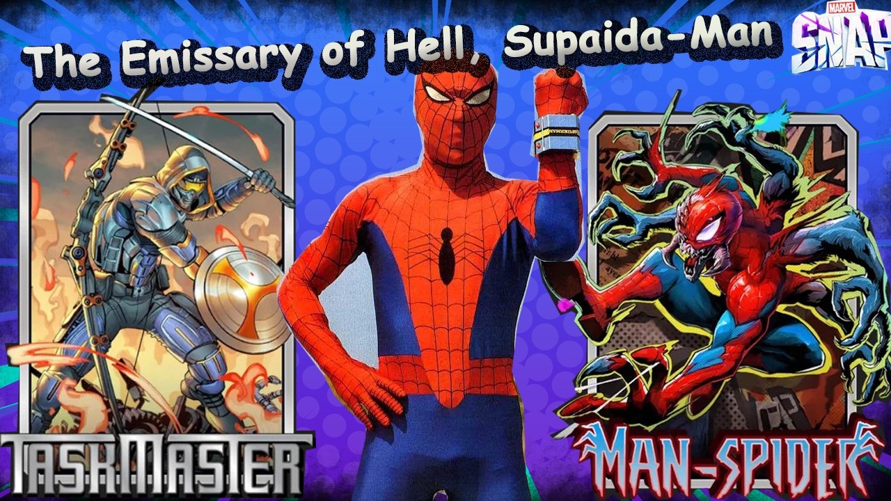 First time playing Man Spider after buying season pass | Marvel Snap Deck Highlight