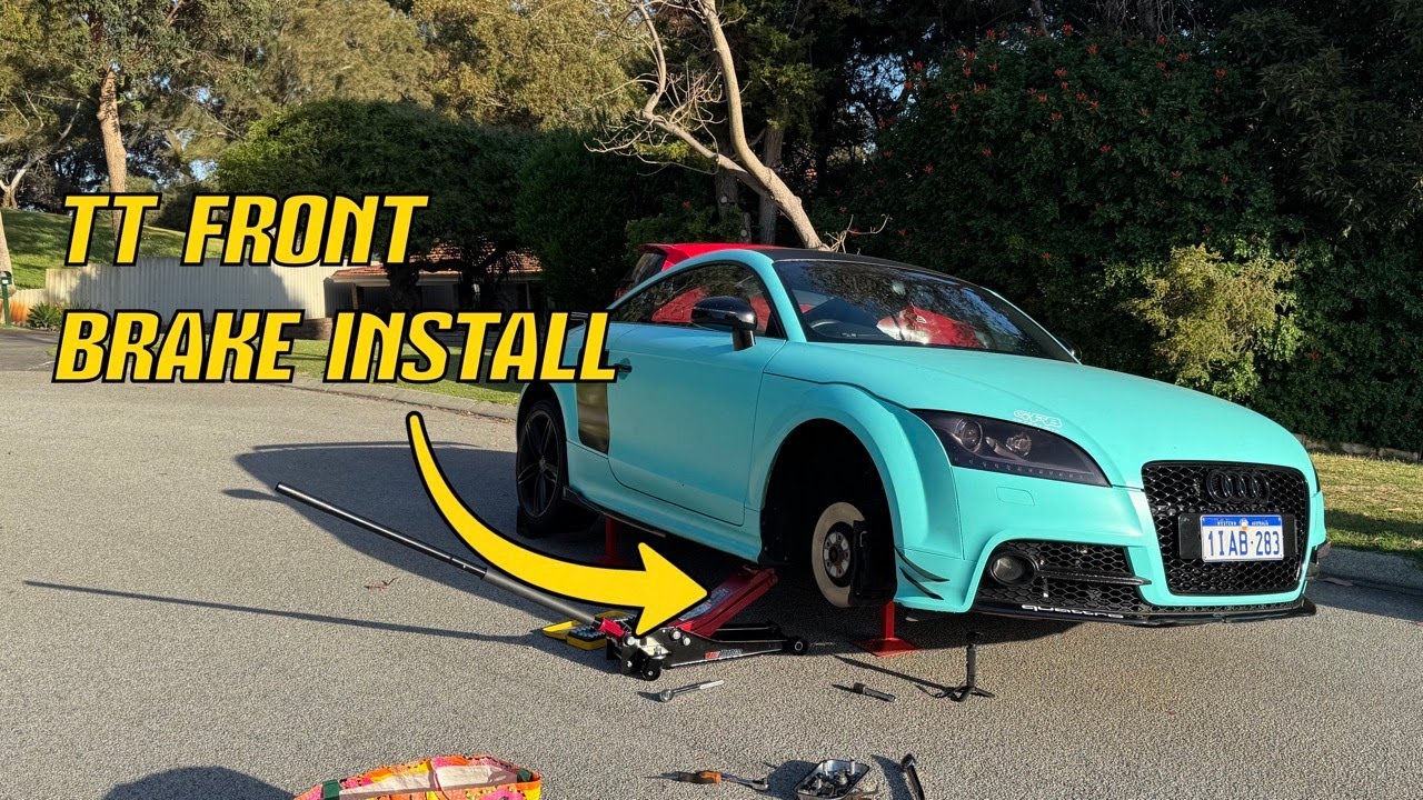 DIY Front Brake Replacement – Audi TTS / TT Mk2 (8J) | How to Save $$ on Labor!