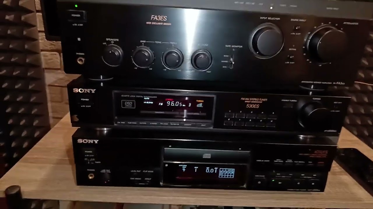 Sony FA3ES , CDP x202ES,ST 530es