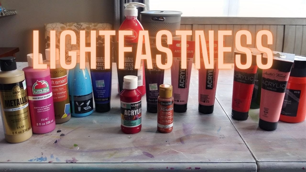 25. Lightfastness! Why is it relevant?
