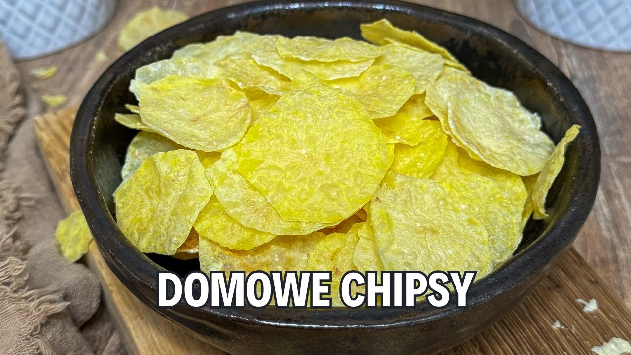 Jak zrobić zdrowe chipsy? Prosty przepis na chrupiące i niskokaloryczne chipsy! | jedz pysznie