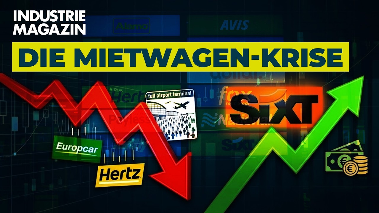Warum Europcar und Hertz abst&uuml;rzen, w&auml;hrend Sixt verdient: Mietwagen-Krise trotz voller Flugh&auml;fen