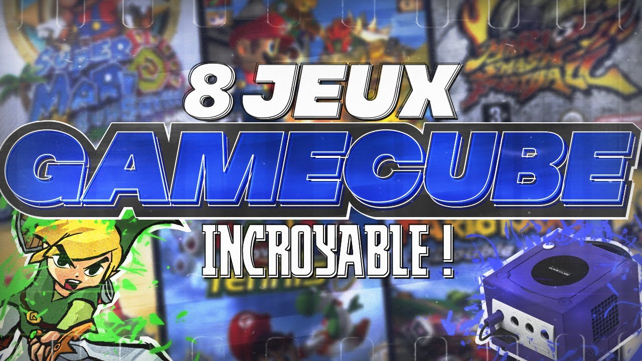 8 Jeux GAMECUBE INCROYABLE !
