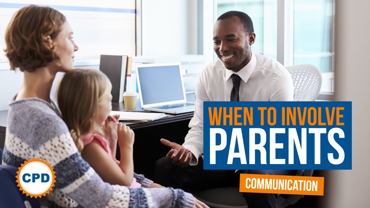 Parent-Teacher Communication - When To Involve Parents In School