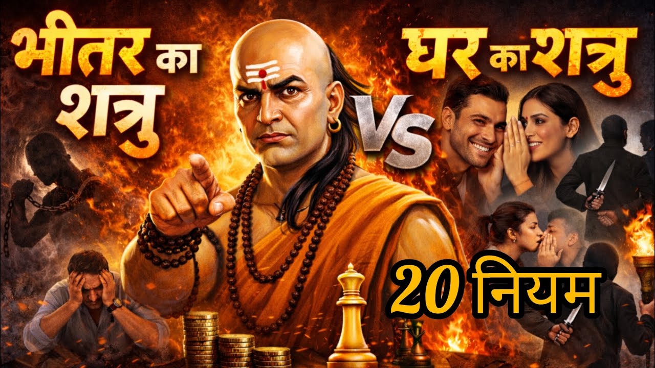 चाणक्य नीति: भीतर और घर के शत्रु | जो जान गया, वही सफल हुआ | Chanakya Motivational Story