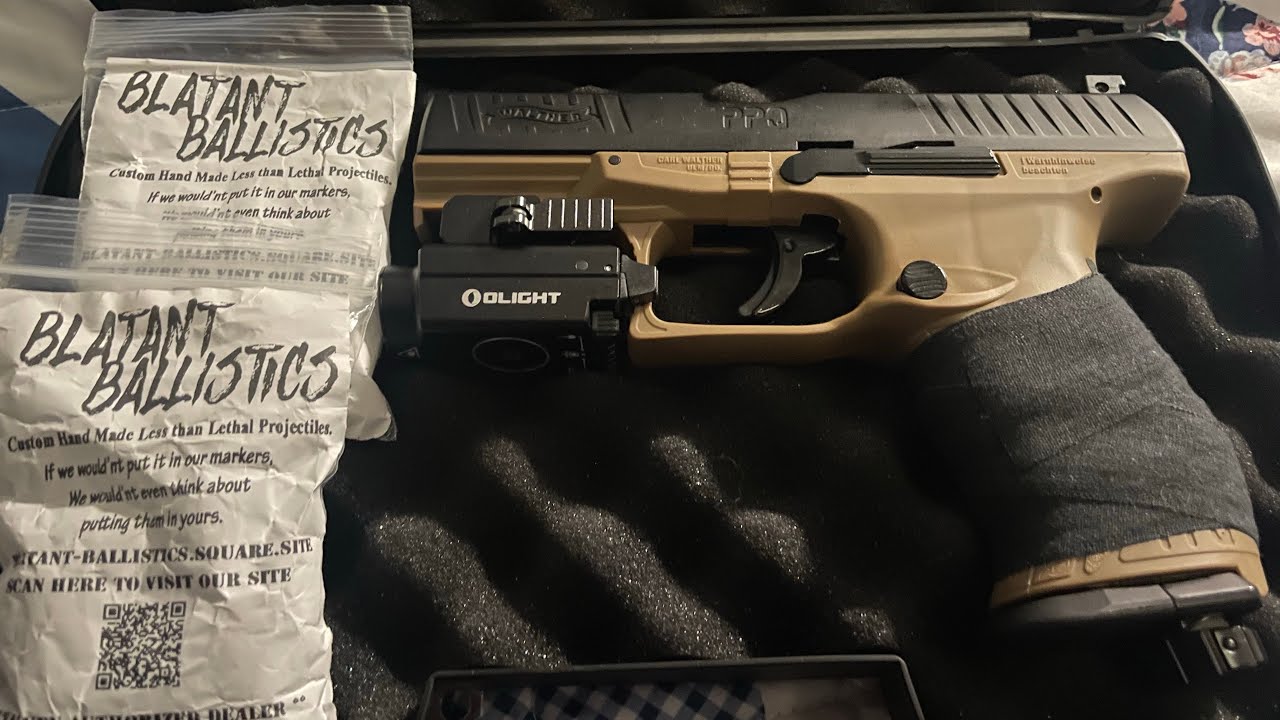 Walther PPQ M2 .43 LE 4.5G Leg Shot Pain Compliance🤔