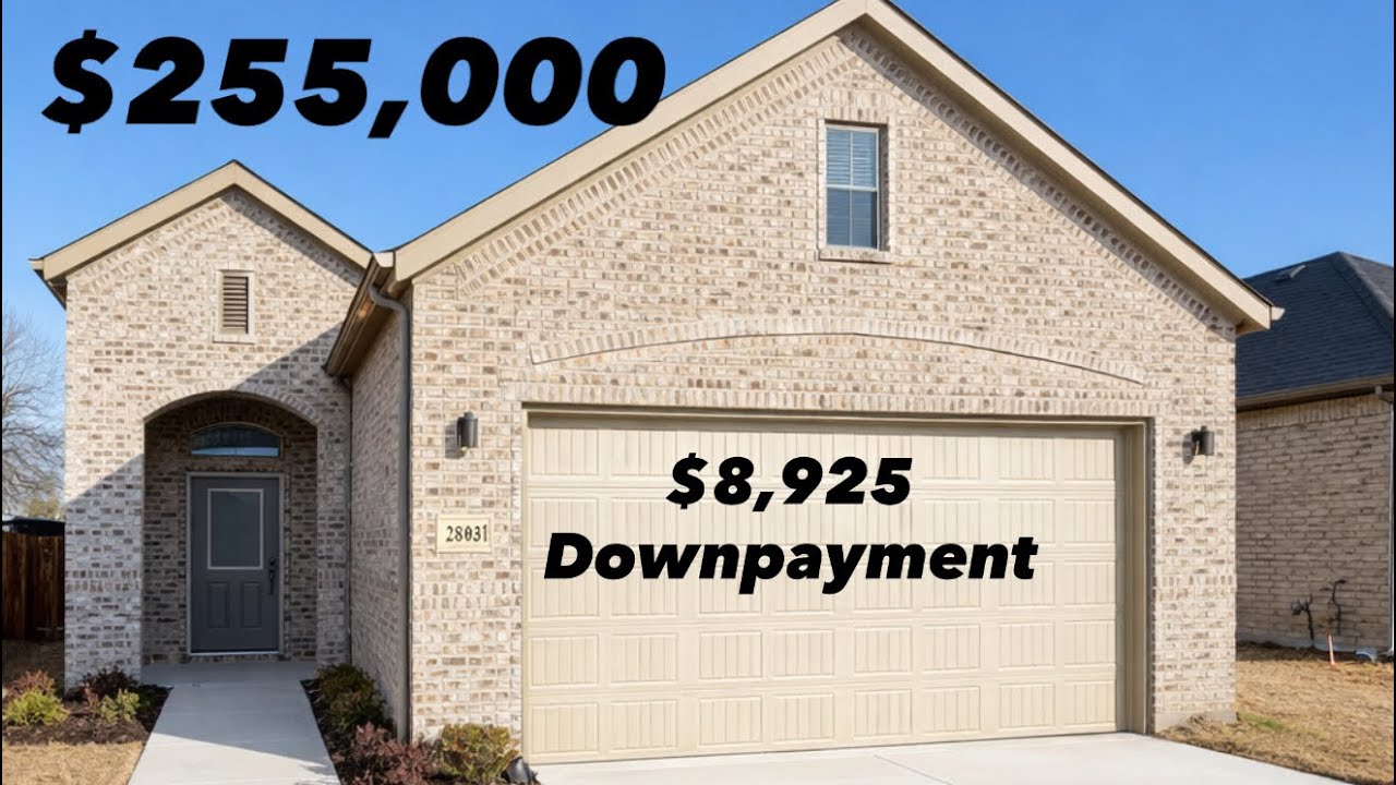 28 MINS FROM FRISCO, TX |  $8,925  DOWNPAYMENT MOST AFFORDABLE NEW HOMES IN COLLIN COUNTY