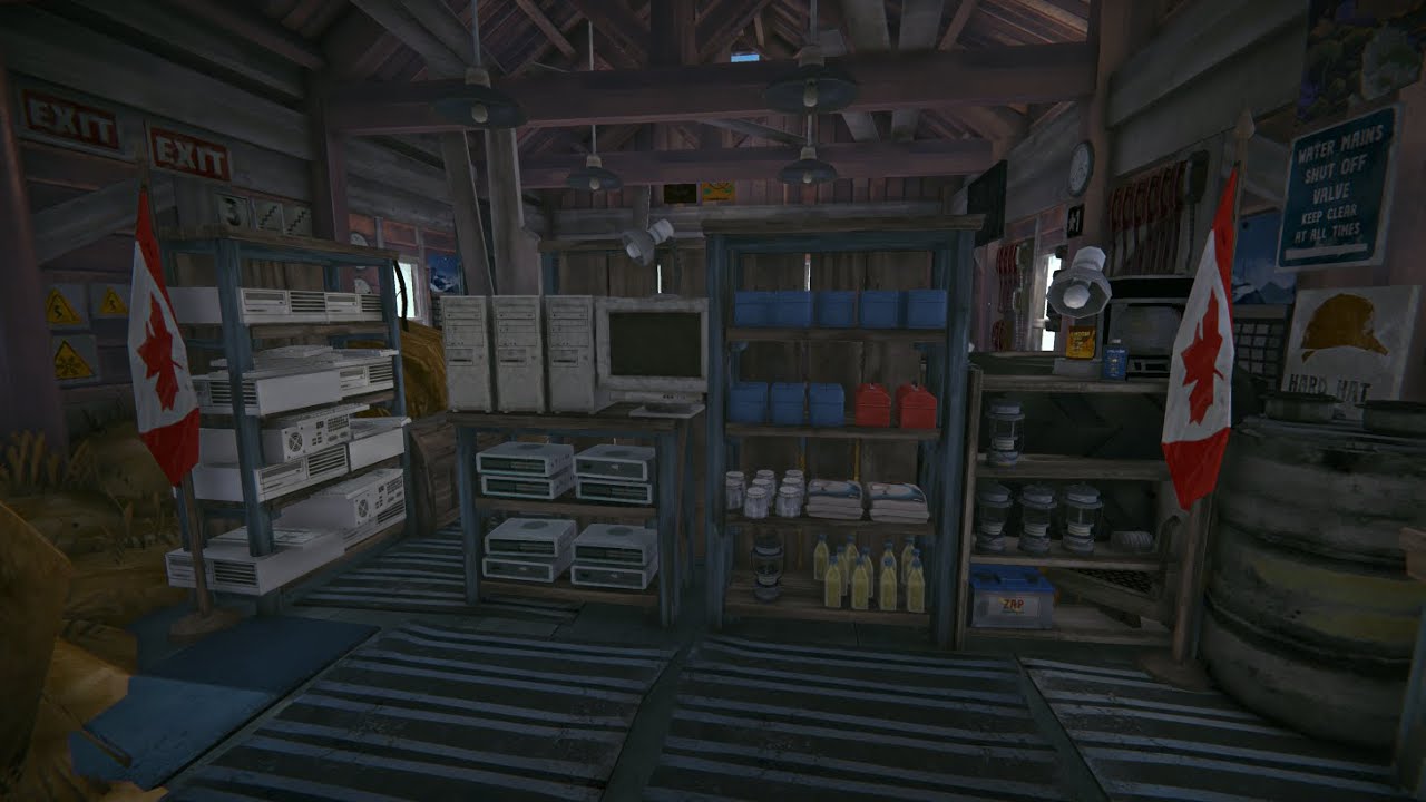 The Long Dark - Pleasantville Garage Building #gaming