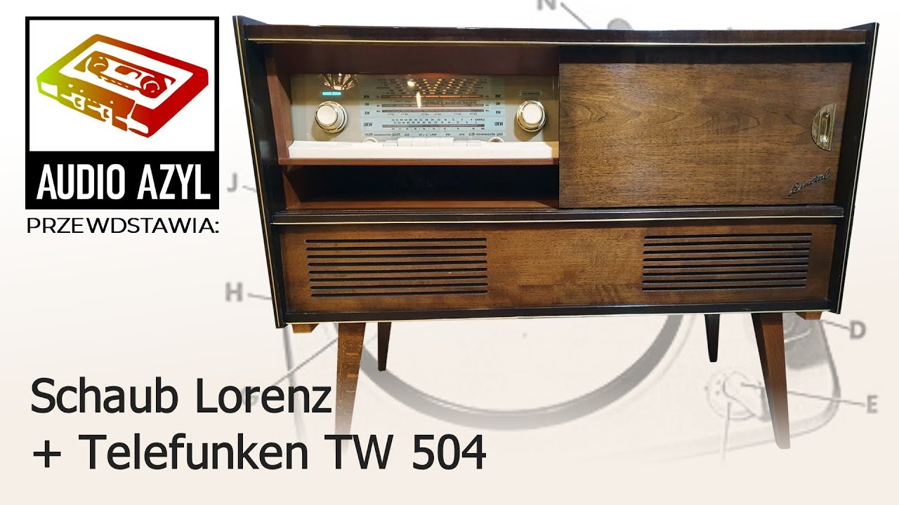 Szafka AiO Schaub Lorenz z Telefunken'em TW 504: Audio Azyl #45