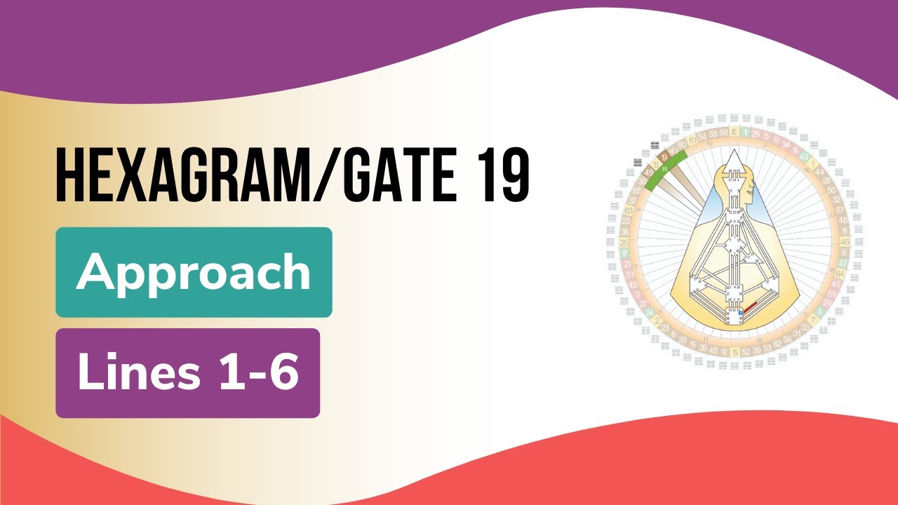 Hexagram/Gate 19, Approach, Lines 1-6: Human Design & The Book of Lines