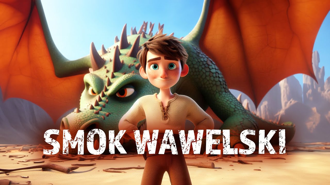 🐉 SMOK WAWELSKI – Bajka dla Dzieci | Jak Skuba Pokonał Smoka?  Legenda o Smoku Wawelskim 🏰🔥