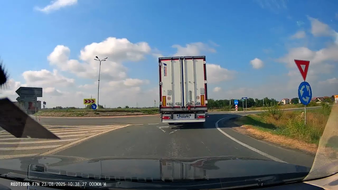 Romania. The Nationa Road ND6/E70  From Timisoara to Orsova, Part1 23.08.2025.