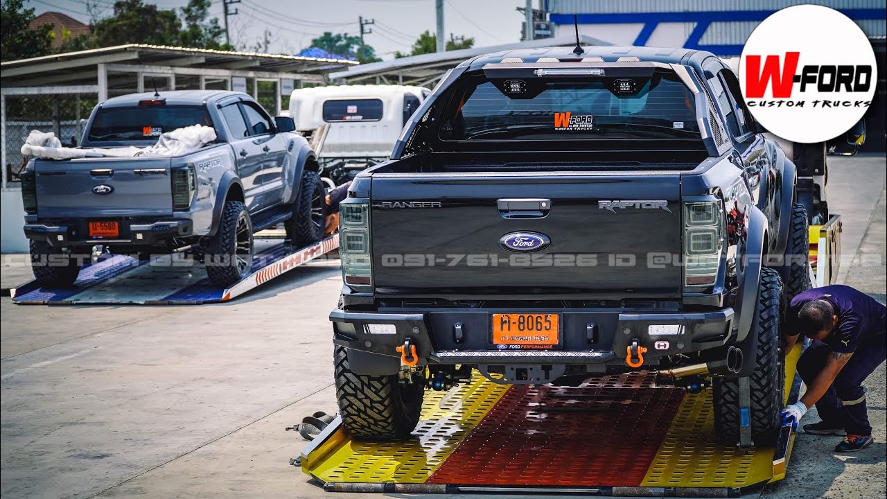 EP162-ฟอร์ด Raptor สายใต้ ชุมพร-สุราษฎร์ | ชุดแต่ง 2 สไตล์ 🛠 custom by watford 091-7618526