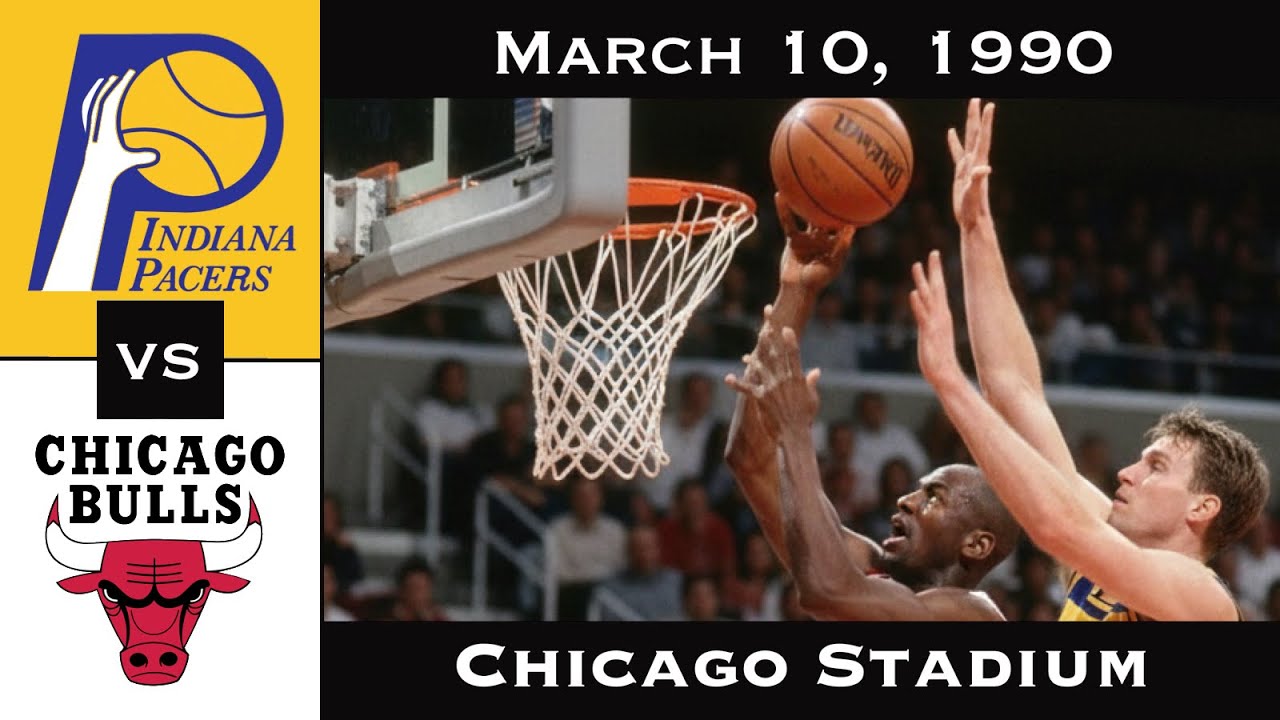 Full Game: Jordan's 45-Point Explosion Silences Reggie Miller | Bulls vs Pacers (March 10, 1990)