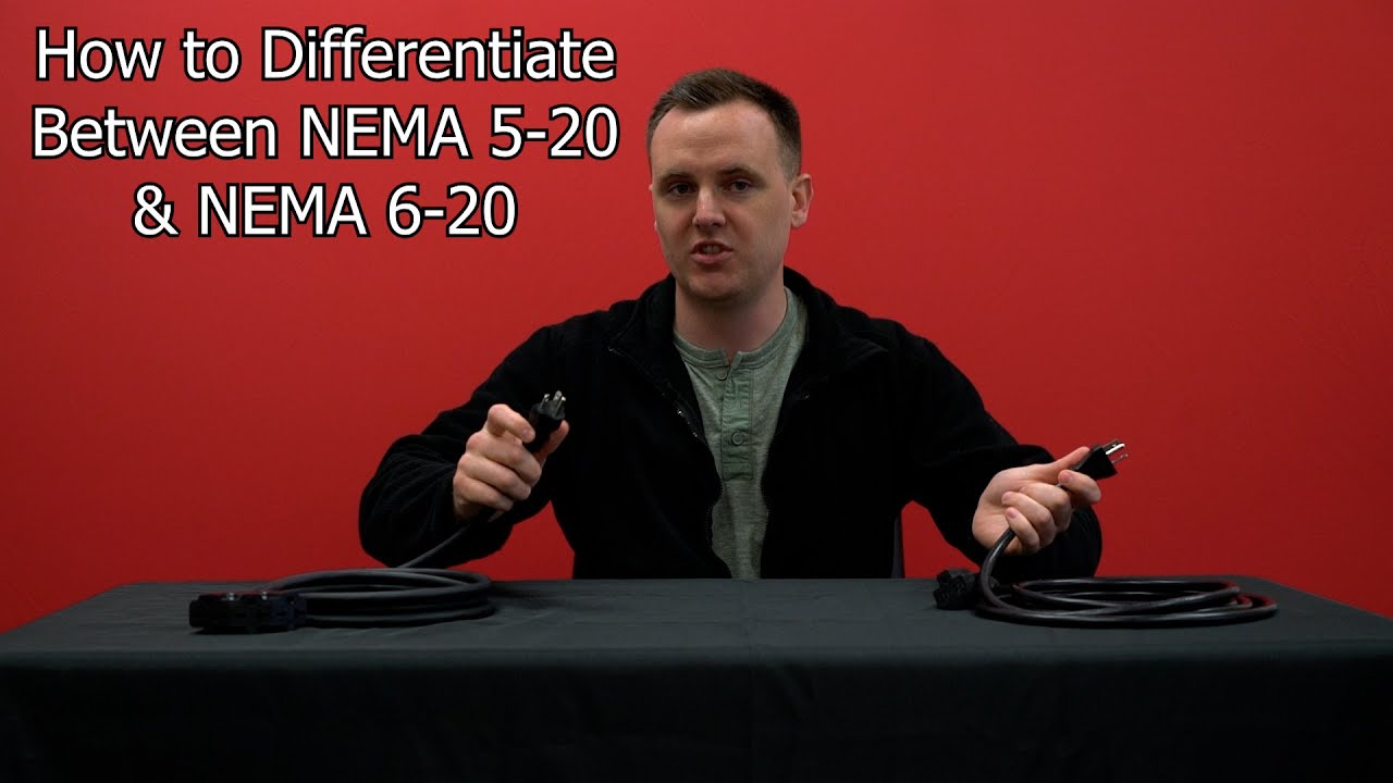 Как отличить NEMA 5-20 от NEMA 6-20