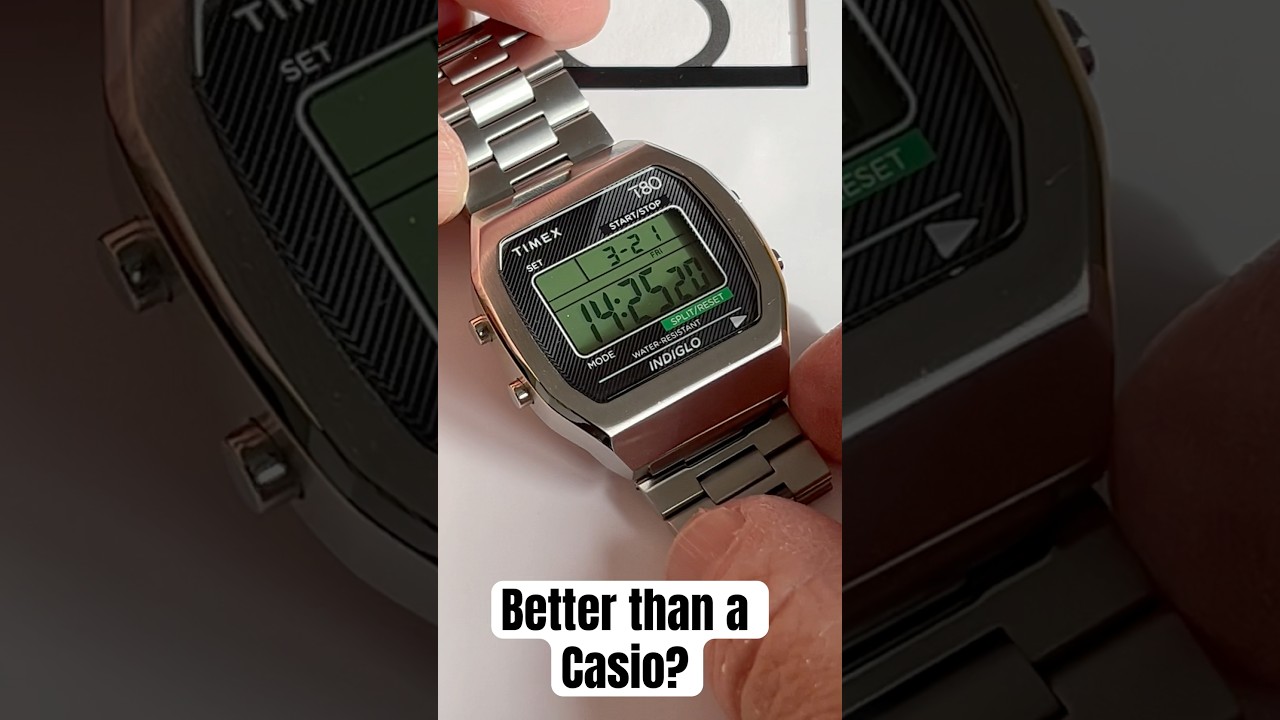 Timex T80 #casiowatch #gshockcollector #digitalwatch #casiogshockoriginal #casiovintage #timex