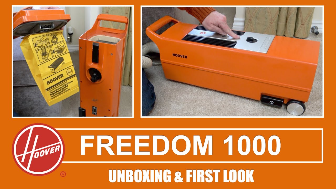 1977 Hoover Freedom S4078 Electronic Vacuum Cleaner First Look
