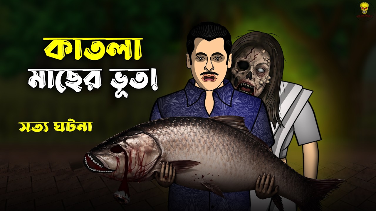 কাতলা মাছের ভূত! Bhuter Cartoon | Real Bengali Horror Story | Bangla Bhuter Golpo
