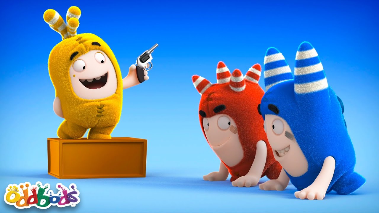 Sprint Race Camera Chaos! | 1 HOUR! | Oddbods Full Episode Compilation! | Funny Cartoons for Kids