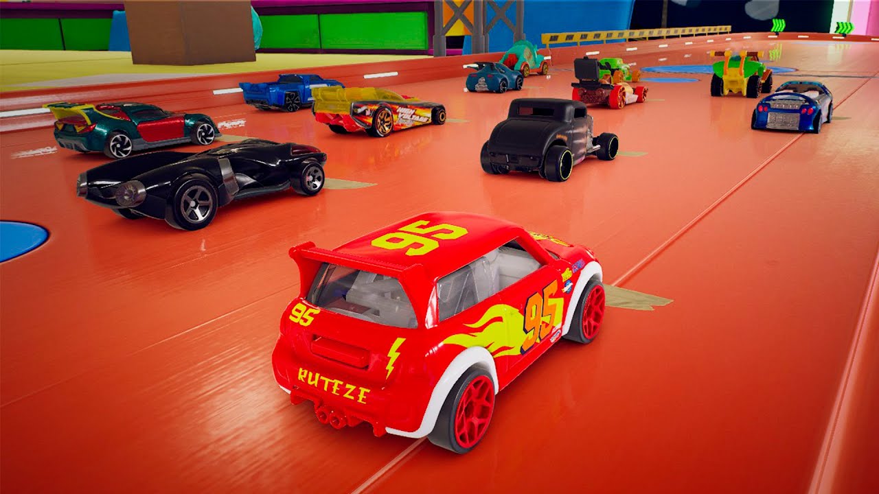 Carro do Relâmpago Mcqueen no Hot Wheels Unleashed