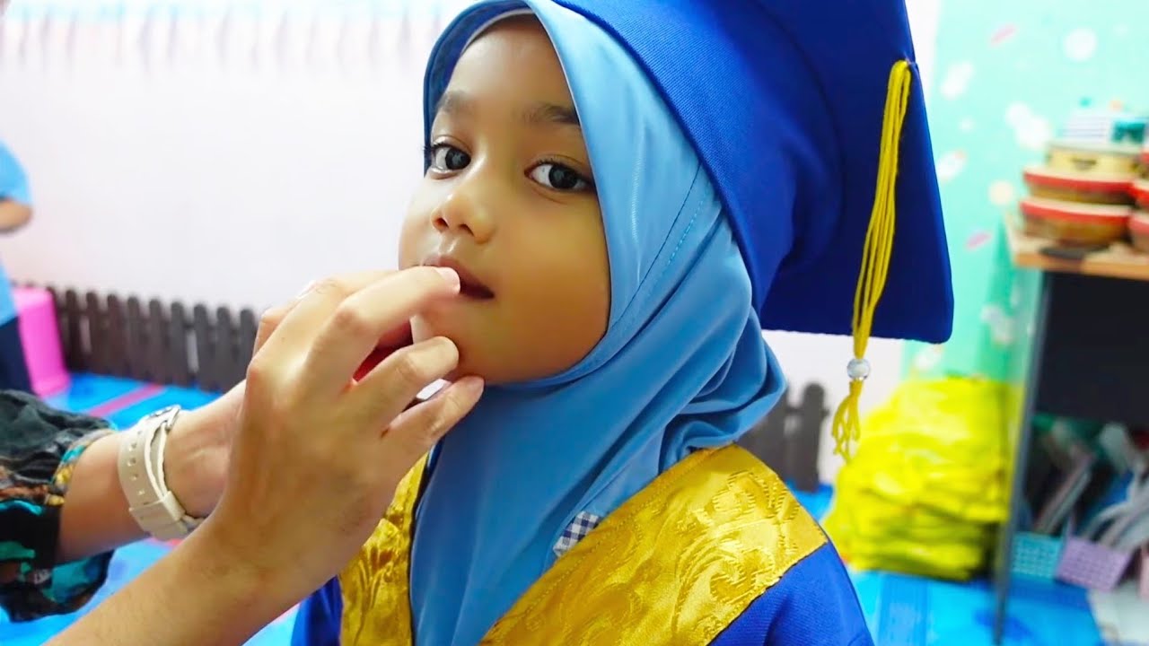 Airin graduation day covid version 😂