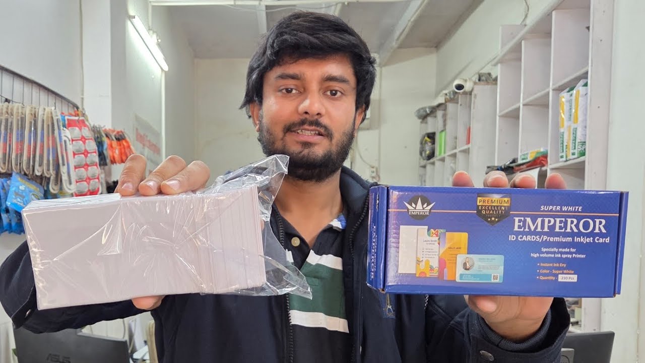 Best Ink jet Pvc card 1 box 230 card only Rs 850 All india delivery WhatsAppno 9625123708 Dangi Com.