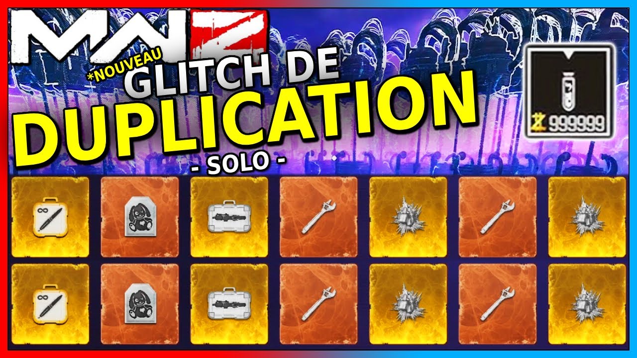 DUPLIQUER VOTRE STUFF & Argent Infini (Glitch à jour) - MW3 Zombies SOLO