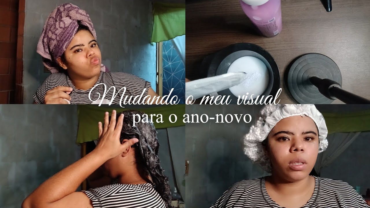Mudando meu visual para o Ano-Novo | rotina de autocuidado real ✨🤭