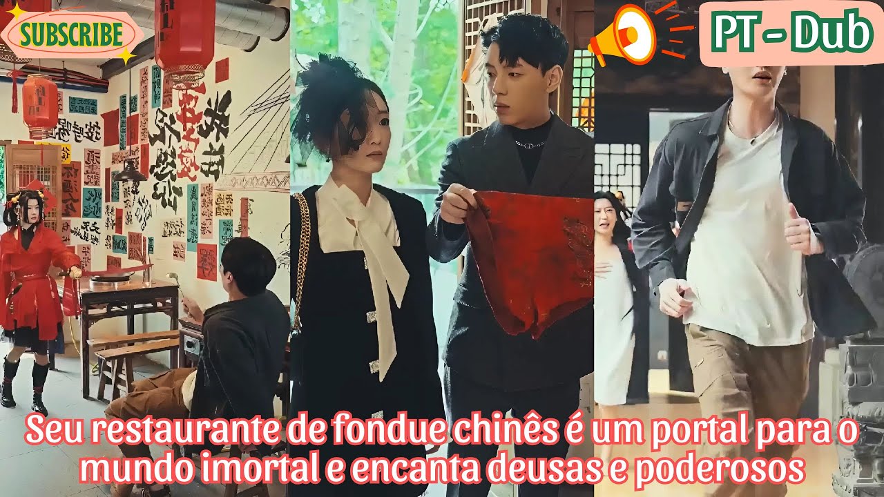 Seu restaurante de fondue chinês é um portal para o mundo imortal e encanta deusas e poderosos