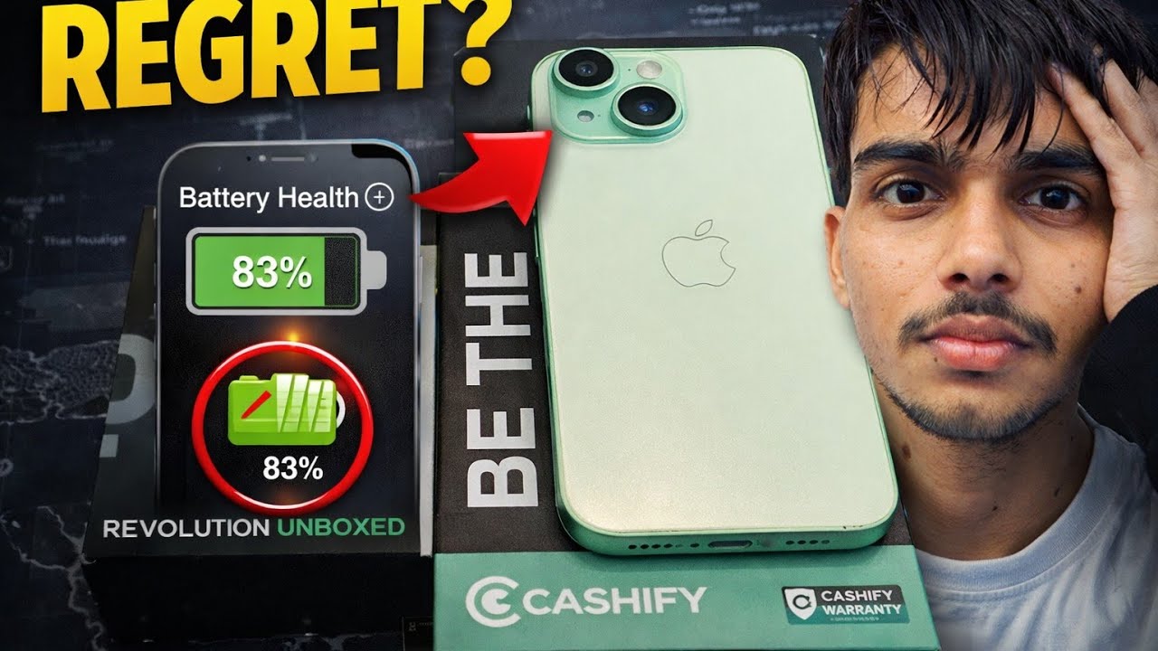 Bought a Refurbished iPhone 15 from Cashify Regret? ⚠️