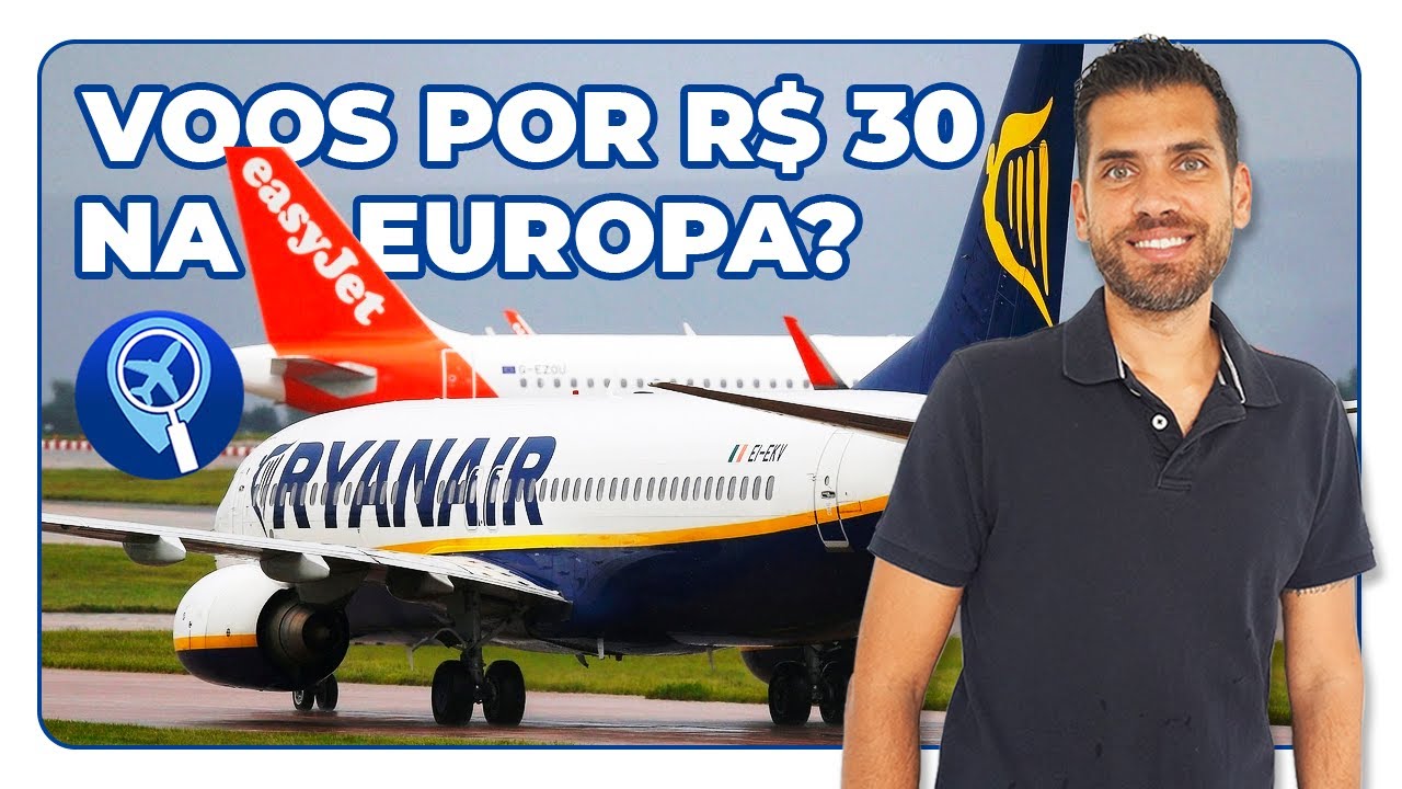 Como é voar com companhias low cost pela Europa