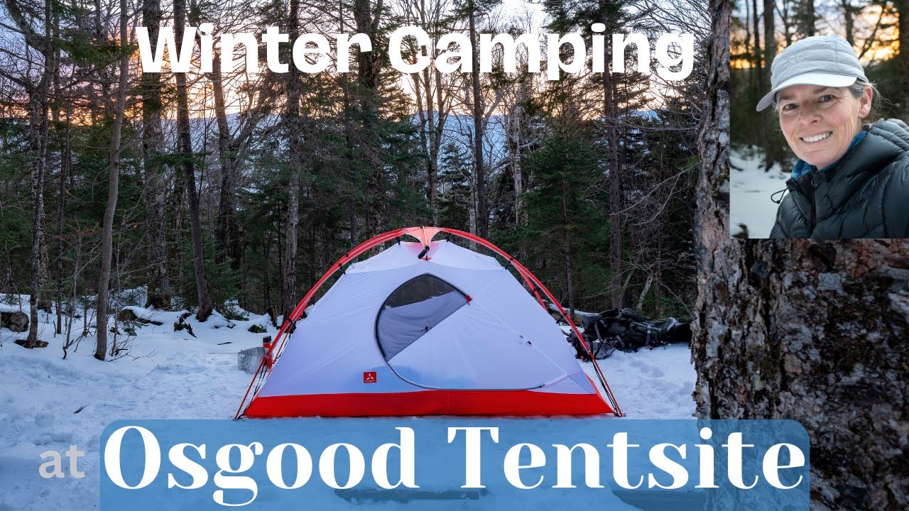 Winter Camping at Osgood Tentsite
