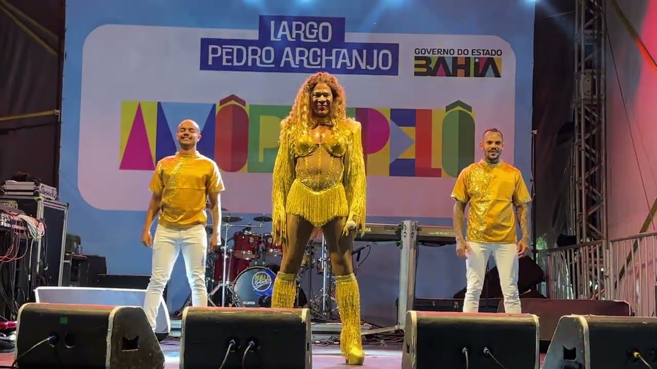 Joelma black na praça Pedro Arcanjo 