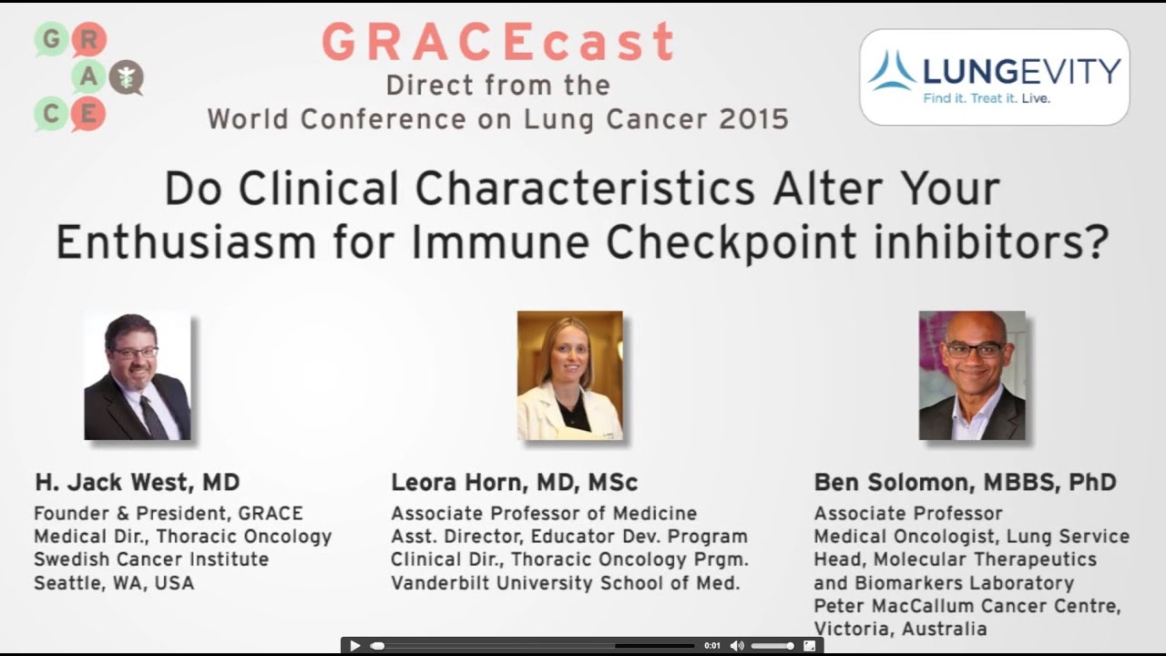Do Clinical Characteristics Alter Your Enthusiasm for Immune Checkpoint inhibitors?
